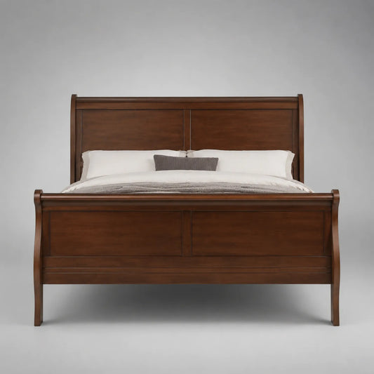 Holzbett 200x160 cm Braun