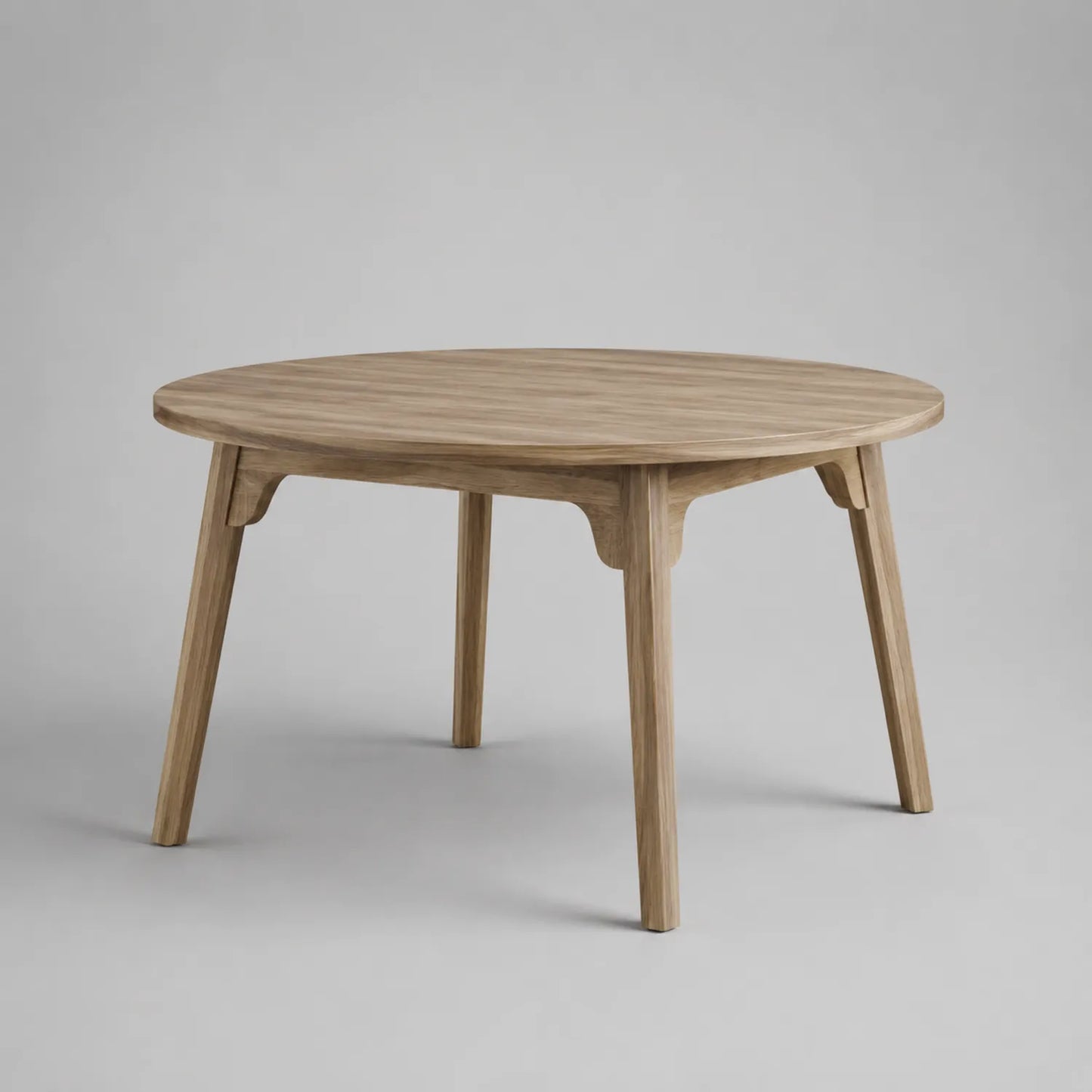 Runder Tisch aus Eichenholz Ø120 cm