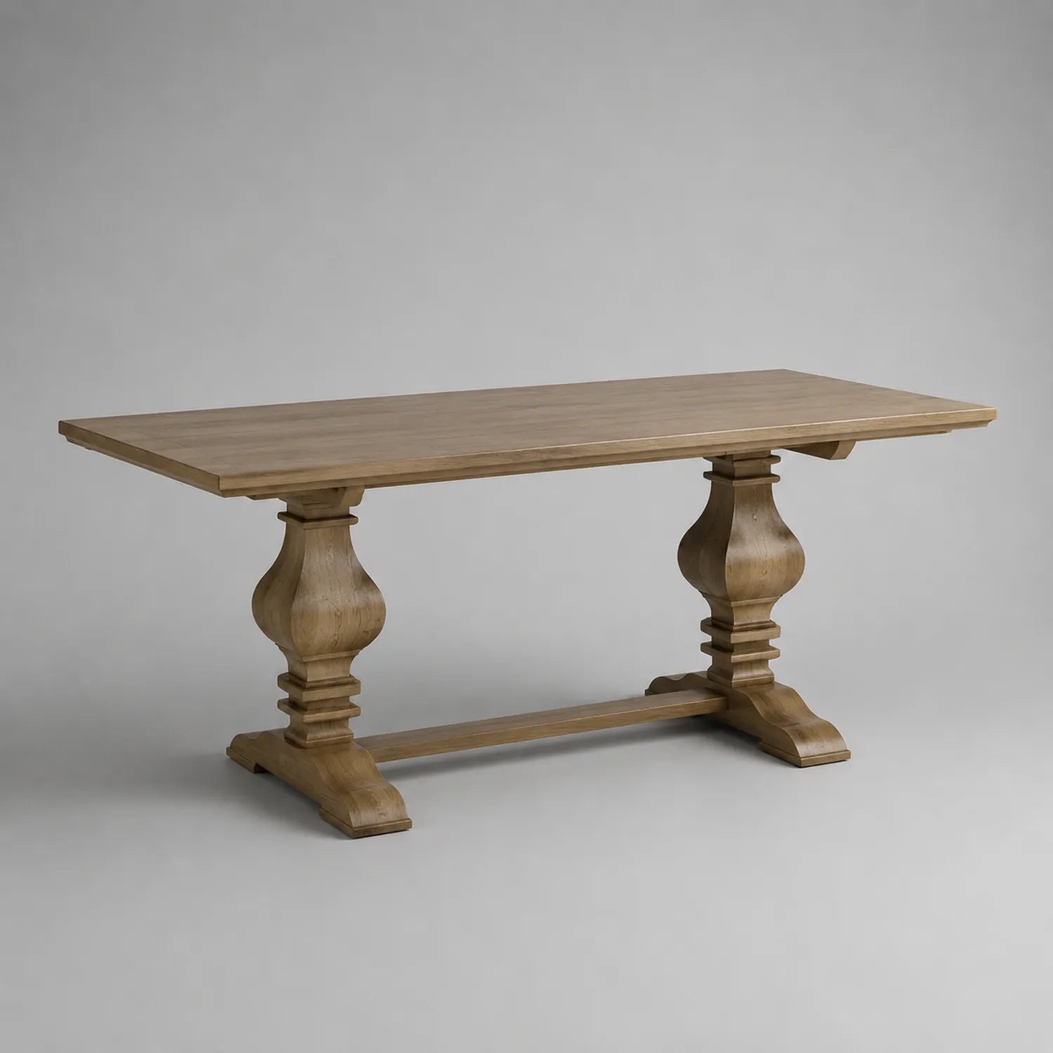 Holztisch Rechteckig Eiche Natur 160x90x75cm