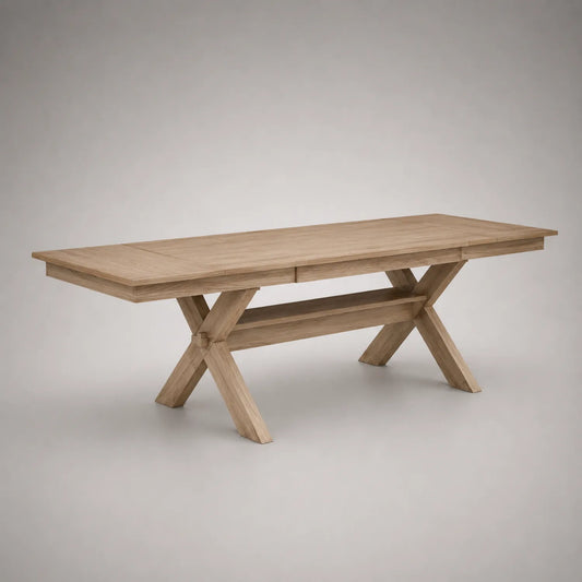 Esstisch Eiche Massivholz Hellbraun 200x100x75cm